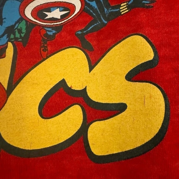 Marvel Red Graphic Sweatshirt - Picture 2 of 3